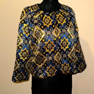 Loft Baroque Jacket (L) and shorts (8). The shorts are never worn